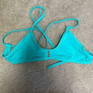 Jolyn Vent Top Turquoise
